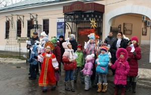 8 января 2014 г. «Святки в Коломенском кремле». Шествие с колядками по Старой Коломне