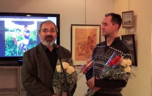 23 января 2015 г. Открытие выставки Александра Зотова и Романа Кудакаева «Тандем»
